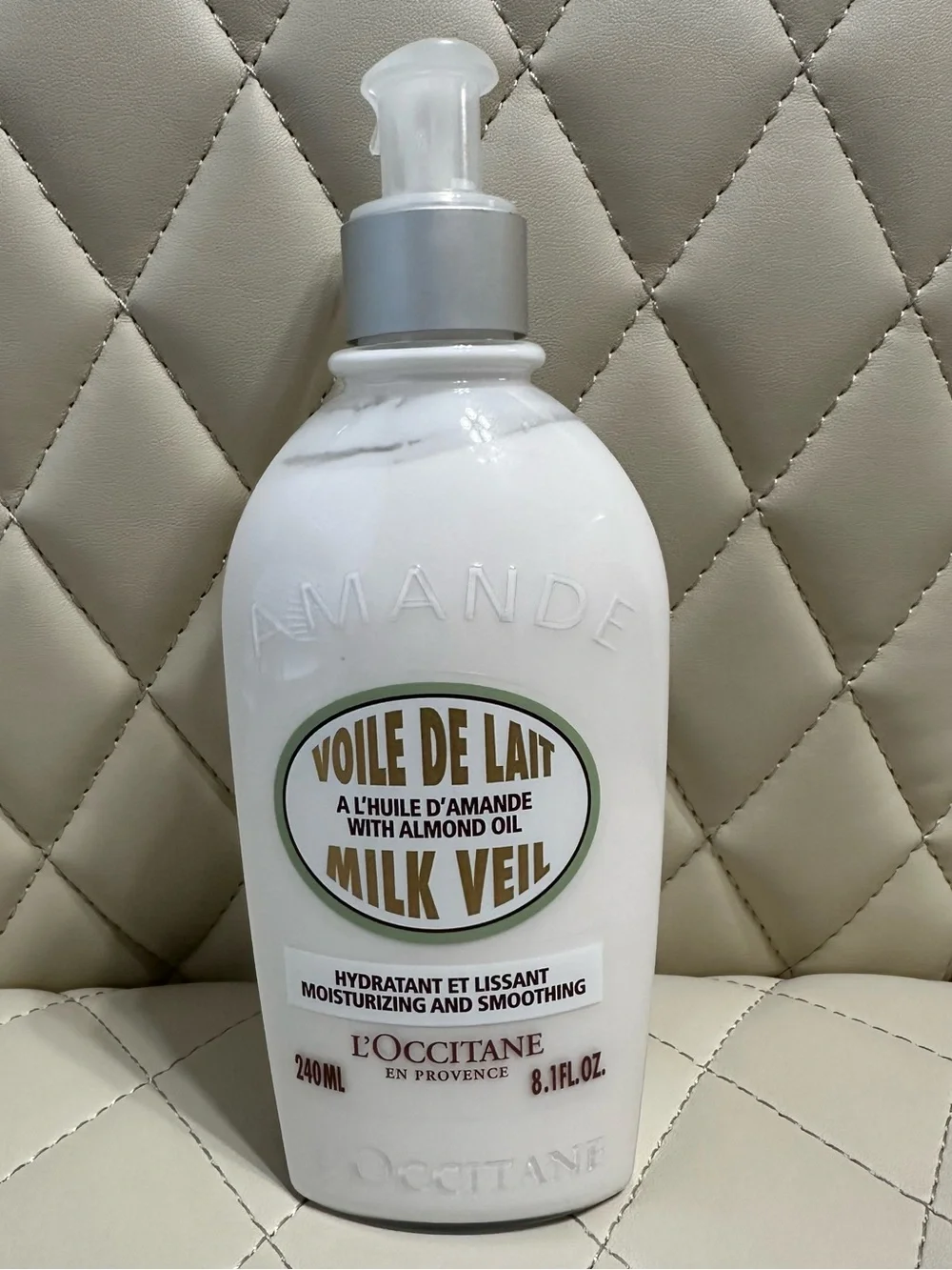 L'Occitane Voile de Lait Désaltérant Amande ALMOND MILK VEIL 8.1 oz